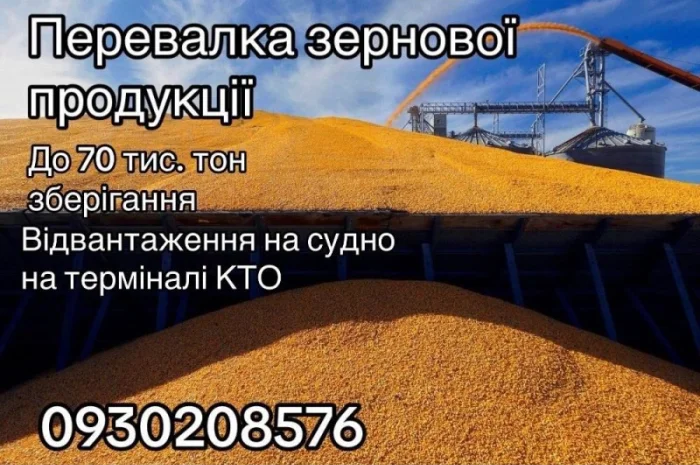 Перевалка зерна/шрота Одеса- фото № 1
