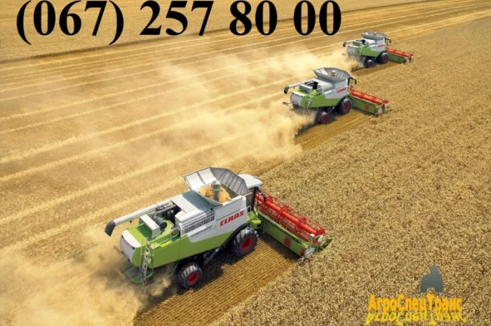 Claas, John-Deere, New Holland, Case на уборку с.х. культур- фото № 1