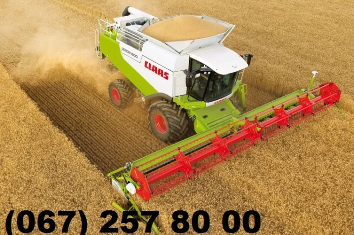 Claas Lexion, John-Deere, New Holland, Case на уборку зерновых- фото № 1
