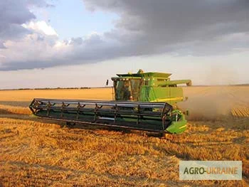 Уборка урожая зерна комбайном в г. Винница- фото № 5