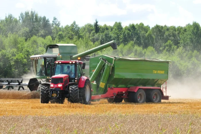 800 га зерновых, 800 га рапса в Ивано-Франковской обл уже уборка найму комбайн, работа- фото № 1