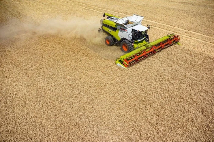 Уборка урожая услуги аренда комбайна трал негабарит Новая каховка Новоалексеевка- фото № 1