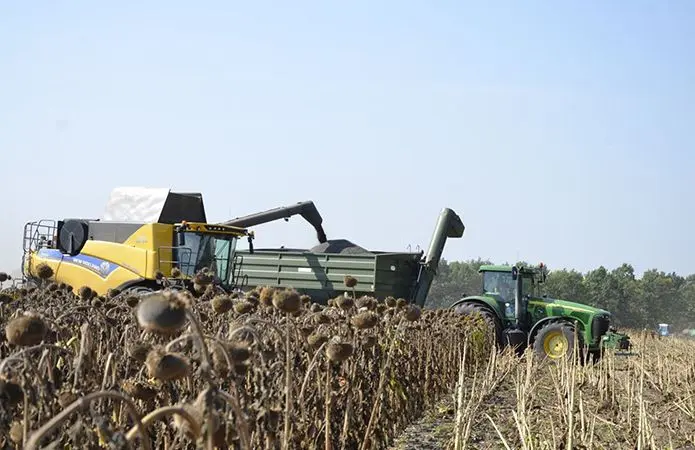 Уборка подсолнечника соняшника льна сои кукурузы Суми Охтирка Білопілля Буринь Ворожба- фото № 1