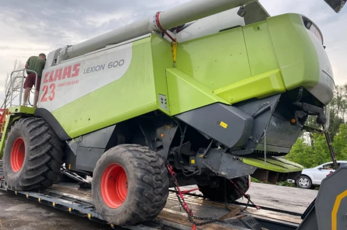Аренда зерноуборочных комбайнов Клаас Лексион 600 на сою- фото № 5
