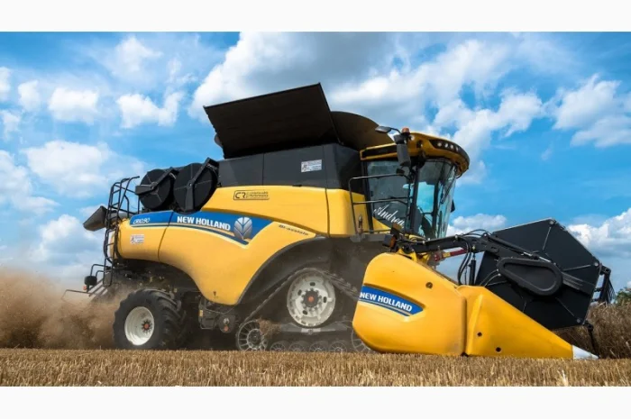 Збирання врожаю комбайнами в Кропивницькому- фото № 1