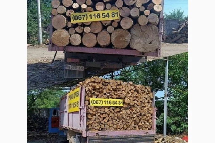 Дрова дуб, ольха, береза метровки и колотые Одесса- фото № 1