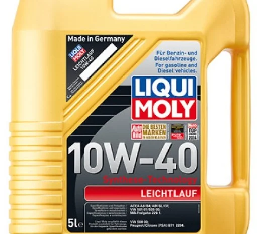 9502 Напівсинтетична моторна олива - Leichtlauf SAE 10W-40 5л- фото № 1