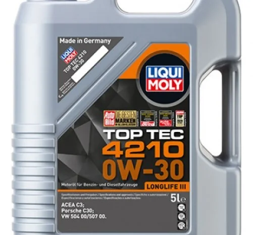 21605 HC-синтетична моторна олива - Top Tec 4210 SAE 0W-30 5л- фото № 1