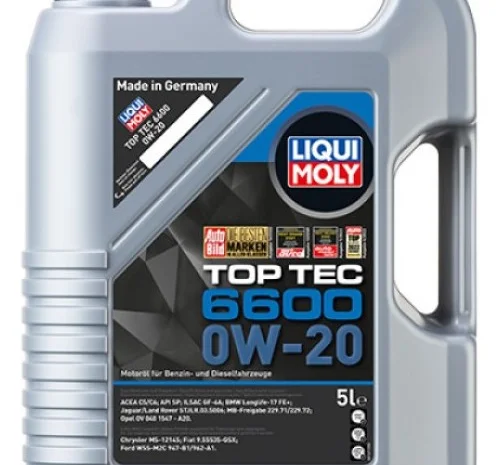 21411 НС-синтетична моторна олива - Top Tec 6600 0W-20 5л- фото № 1