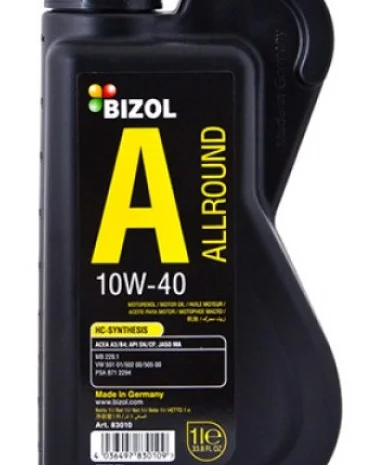 B83010 Напівсинтетична моторна олива - BIZOL Allround 10W40 1л- фото № 1