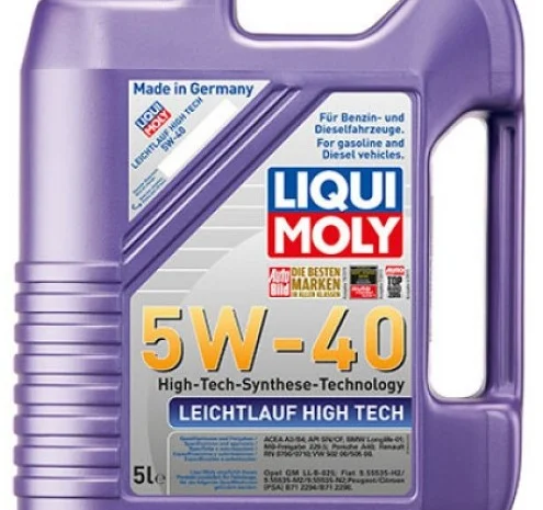 8029 Синтетична моторна олива - Leichtlauf High Tech 5W-40 5л- фото № 1
