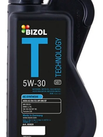 B85820 Синтетична моторна олива - BIZOL Technology 5W-30 507 1л- фото № 1