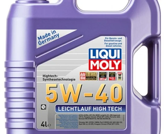 2595 Синтетична моторна олива - Leichtlauf High Tech 5W-40 4л- фото № 1