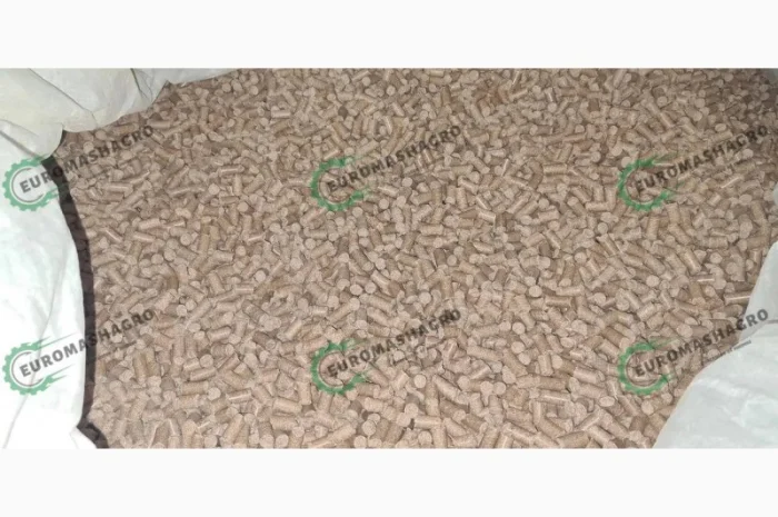 Пелети паливні Ø 8, 0; Ø 10, 0 мм (висівки пшениці "+")- фото № 2