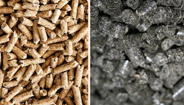 Пеллети (пелети) з дерева та лушпиння соняшника- фото № 1