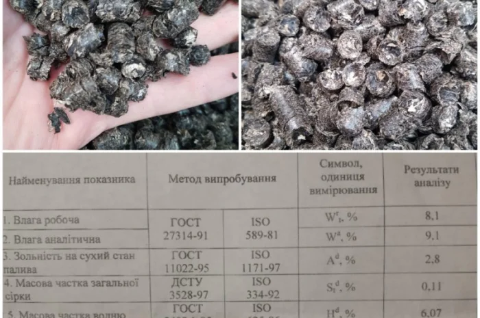 Топливные пеллеты (гранулы) из лузги подсолнечника- фото № 7