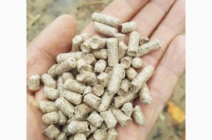 Древесные гранулы пеллеты (A1) из сосны от производителя 8 мм- фото № 2