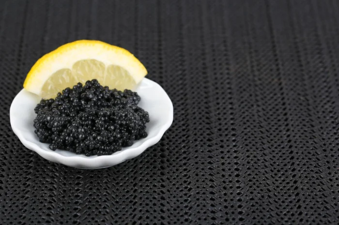 ЧОРНА ІКРА 100 Г (КАСПІЙСЬКИЙ ОСЕТЕР)- фото № 1