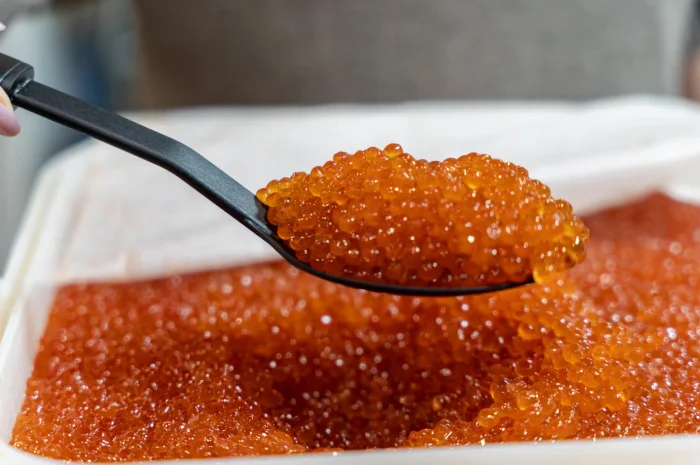 Ікра форелі сол. мор  1 сорт Musholm ( 500 гр )- фото № 1