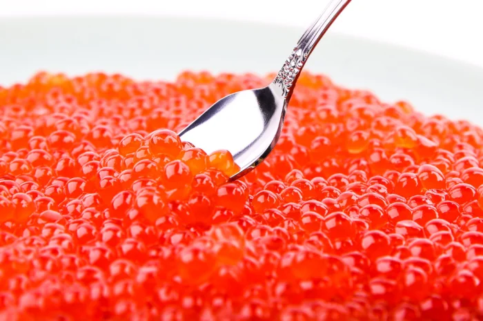 Ікра форелі охол. 1 сорт 500 гр- фото № 1