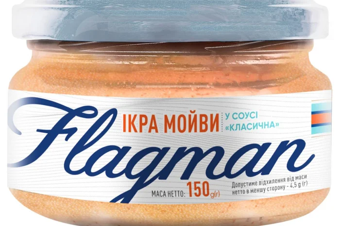 Ікра мойви Flagman Класична у соусі 150г- фото № 1