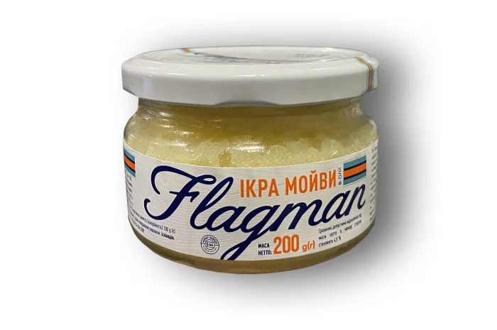 Ікра мойви Flagman Класична у соусі 200г- фото № 1