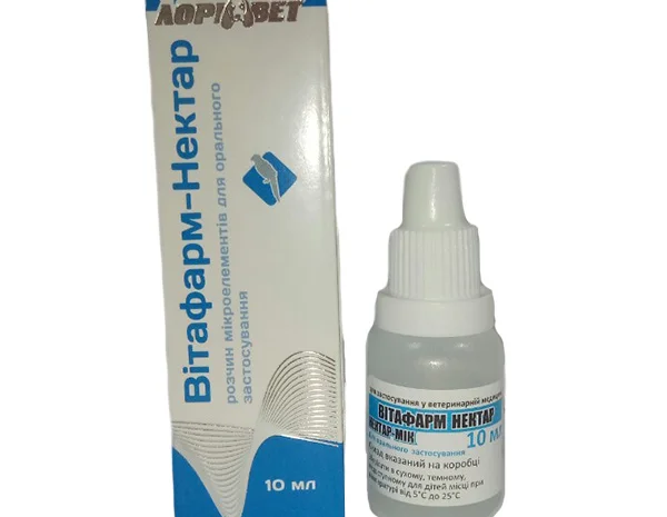 Нектар-Мік мінеральна добавка для хвилястих папуг- фото № 1