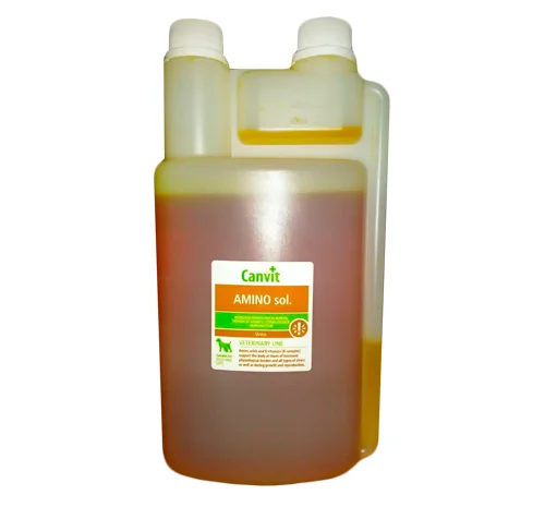 Аміносол Canvit Amino sol1л вітамінно-амінокислот- фото № 1