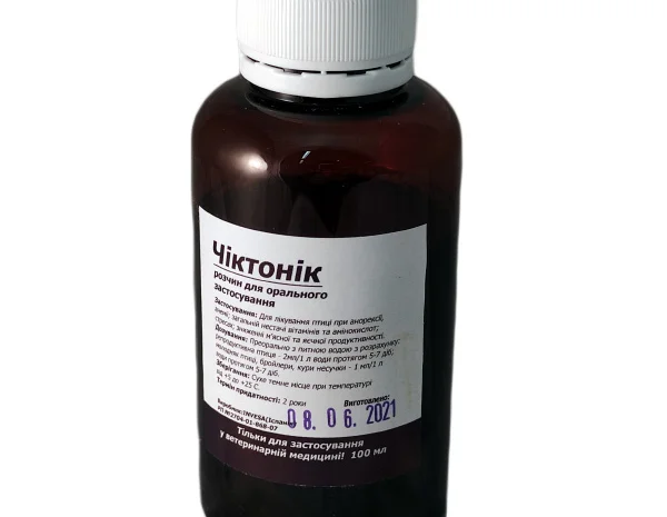 ЧІК ТОНІК 100 мл INVESA УКРВЕТБІОФАРМ- фото № 1