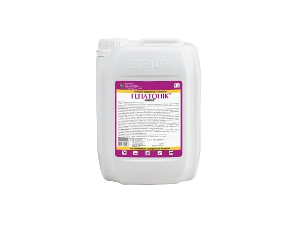 Гепатонік д/птахів та свиней 5л, АТ Біофарм- фото № 1
