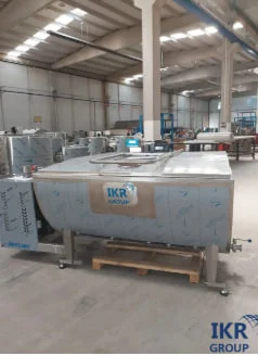 Охолоджувач молока ванна 500 літрів Setuay новий- фото № 1