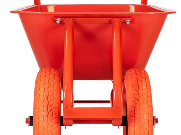 Садово-будівельна двоколісна тачка КВІТКА PRO- фото № 1