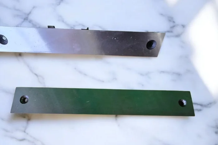 Плоский двосторонній ніж для пакувального верстата- фото № 2