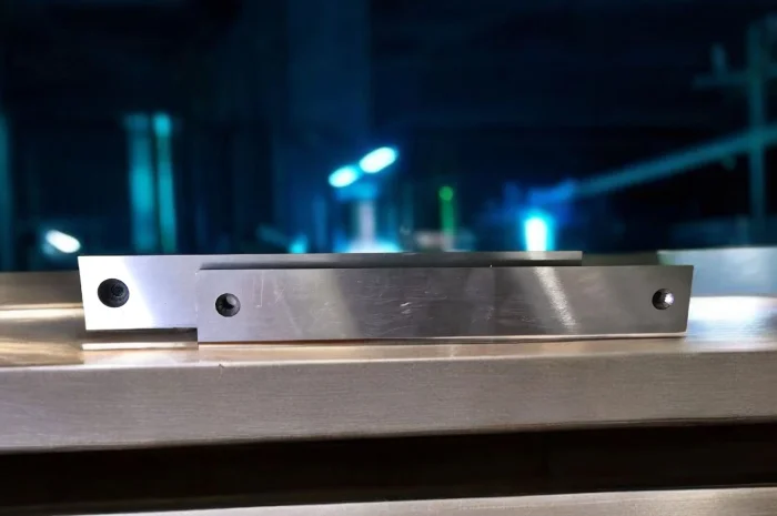 Плоский двосторонній ніж для пакувального верстата- фото № 1