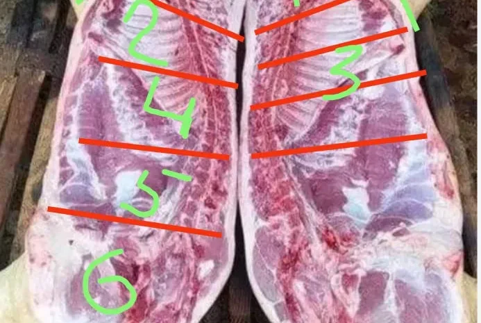 Продается мясо домашних свиней, свинина необрезная- фото № 1