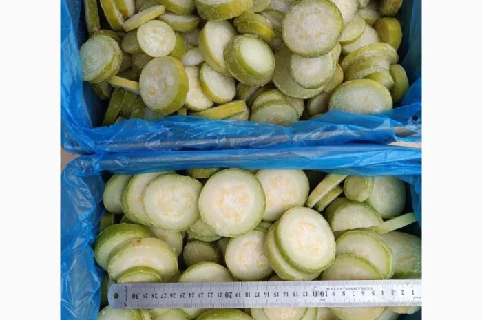 Свіжоморожений кабачок кільцями на продаж- фото № 2