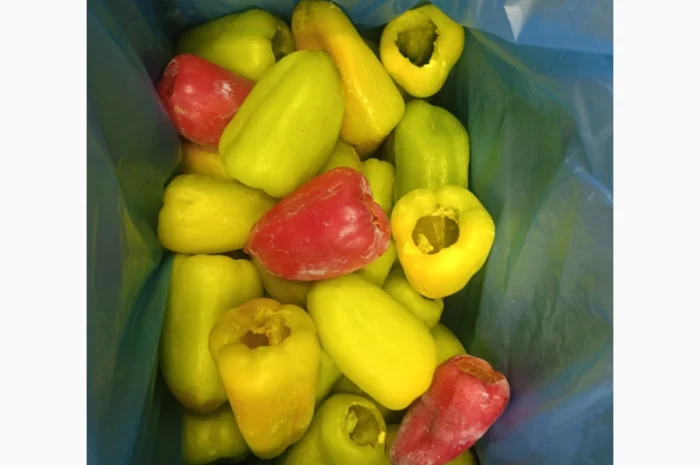 Целый замороженный перец трёх видов- фото № 2
