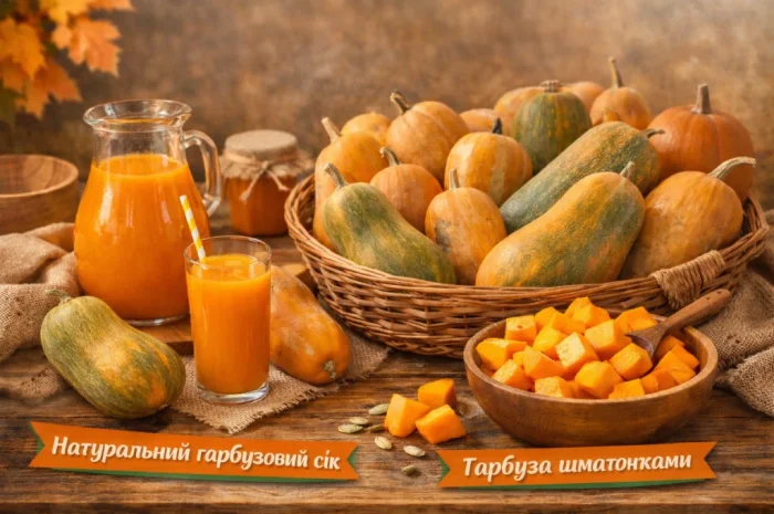 Продаж солодких харчових гарбузів- фото № 1