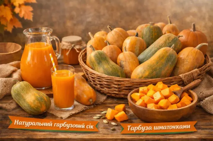 Продаж солодких харчових гарбузів- фото № 1