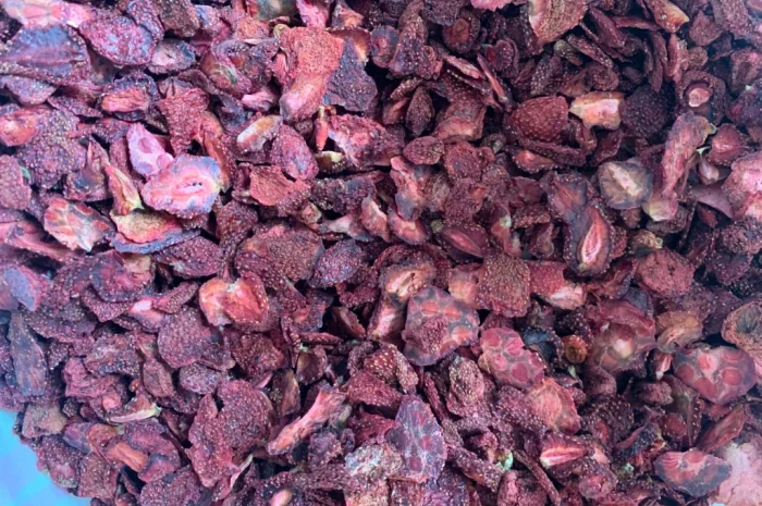 Сушеный гарбуз кубиками 3х3х3 мм и 10х10х10 мм- фото № 2