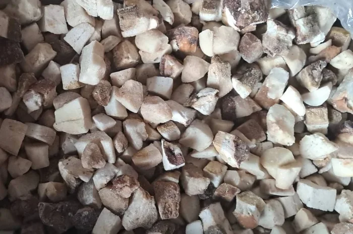 Качественные замороженные белые грибы (кубики) 1 сорт- фото № 2