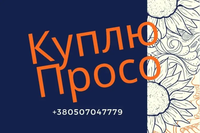 Просо купуємо ваше- фото № 1