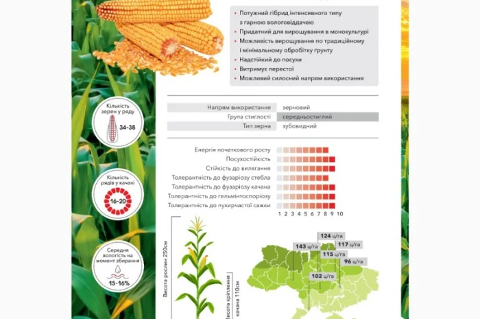 Кукуруза Андрес (ФАО 350) – высокопродуктивный гибрид- фото № 1