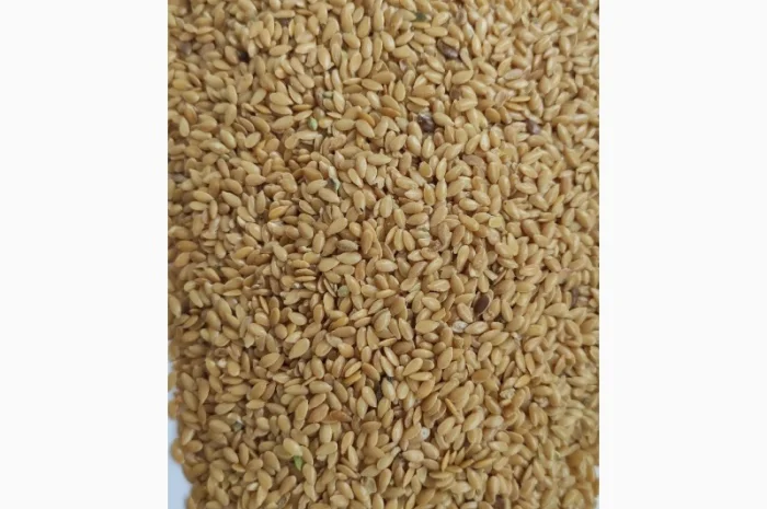 Продам льон золотистий (жовтий)- фото № 1