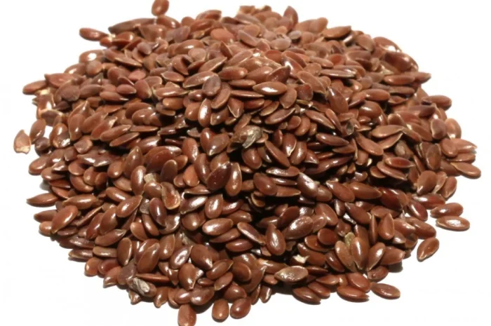 Льон коричневий масляний- фото № 1