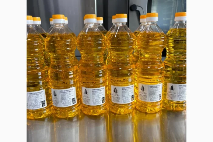 Солнечное масло холодного отжима 1 л- фото № 2