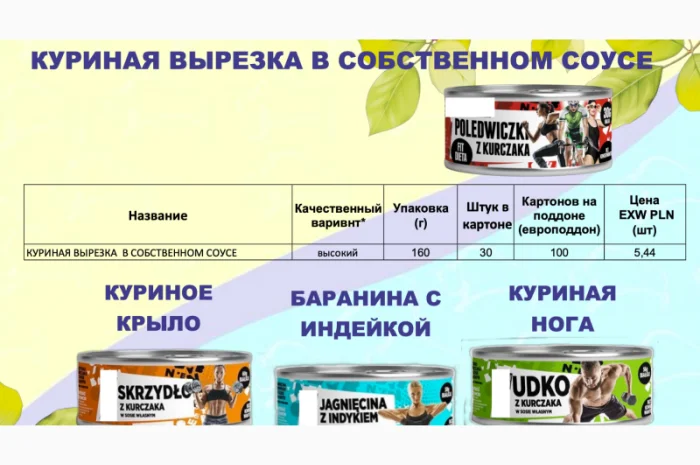 Польские мясные консервы. евро качество- фото № 3