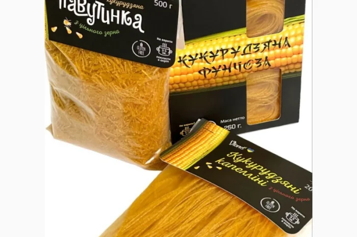 Кукурузные макароны из цельного зерна- фото № 1