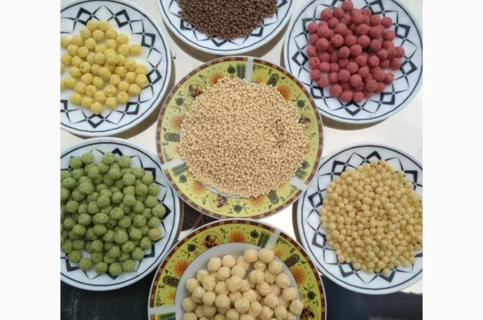 Сухі сніданки кукурудзяні кульки рисові з какао і без- фото № 3