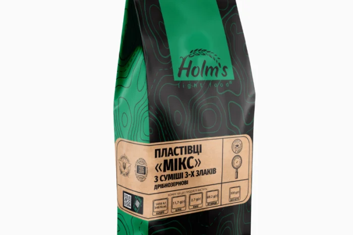 Пластівці "Мікс" дрібнозернові з суміші 3-х злаків- фото № 1